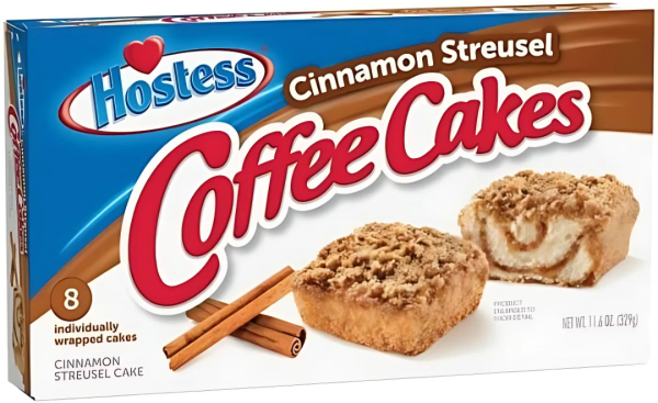 Hostess - Cinnamon Streusel Coffee Cakes 329g